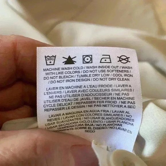 Nike Off White, Dry-Fit Golf Skort, size 10 - Picture 5 of 5